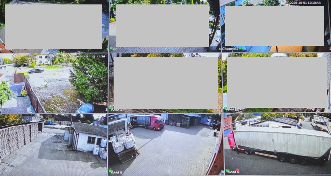 System monitoringu CCTV